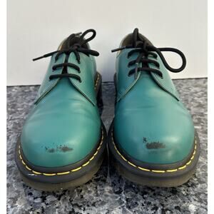 Dr. Martens 1461 Smooth Teal Green Oxford Shoes Men SZ 7/ Women’s SZ 8 - 31009